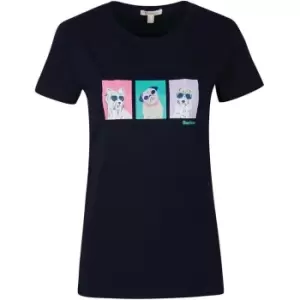 Image of Barbour Beacons T-Shirt - Blue