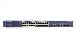 Netgear Managed 24 Port POE Smart Switch