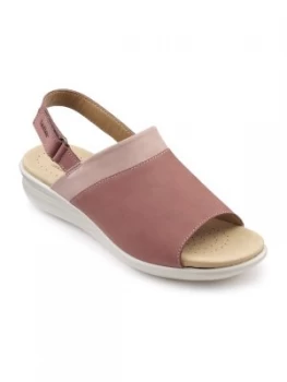 image of Hotter Augusta Ladies Slingback Sandal Salmon