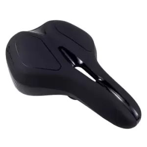 image of Serfas Tailbones Saddle, Memory Foam Duel Density Hybrid - Black