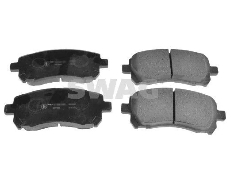 Image of Brake pad set SWAG 87 91 6660