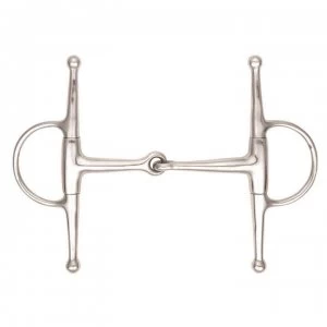 Image of Shires Full Cheek Eggbutt Snaffle