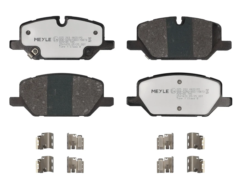 Image of Brake pad set MEYLE 025 263 4820/PD