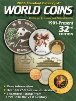 Image of 2005 Standard Catalog of World Coins by Chester L Krause and Clifford Mishler and Chester L Krause Book