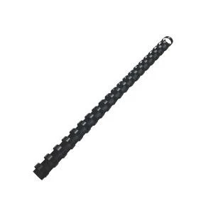 Image of Q-Connect Black 16mm Binding Combs Pack of 50 KF24024