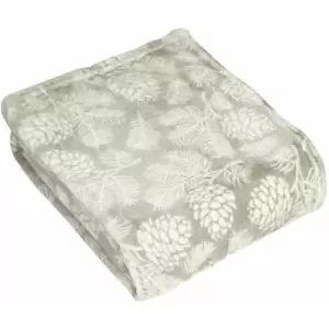 Image of Irwin Throw (180cm x 140cm) (Stone) - Stone - Furn