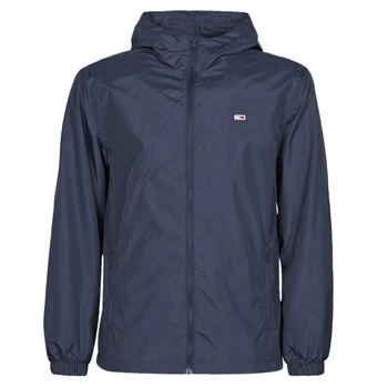 Image of Tommy Jeans TJM PACKABLE WINDBREAKER mens in Blue - Sizes XXL,S,M,L,XL,XS,UK XS,UK S,UK M,UK L