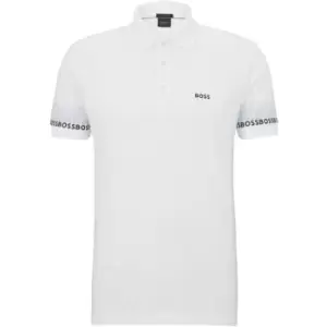 Image of BOSS Paddy 2 Polo Shirt - White