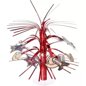 Image of Mini Cascade Centrepiece Western (Red)