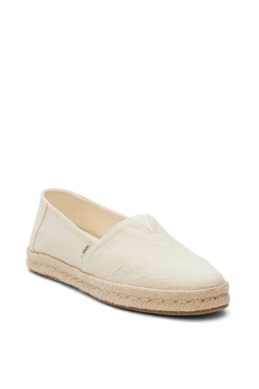 Image of TOMS Womens Alpargata Rope 2.0 Shoe in Natural Size: 8 Natural Female 8