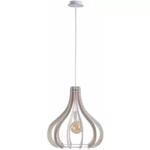 Keter Lavena Wire Frame Pendant Ceiling Light , 43.5cm, 1x E27