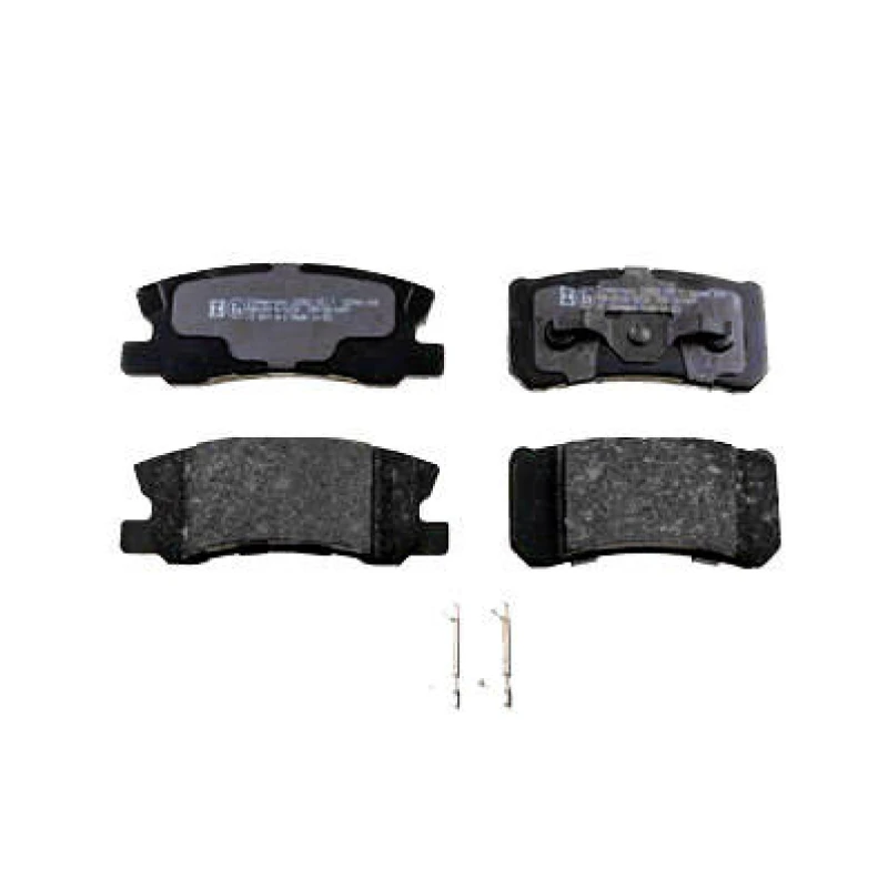 Image of ZIMMERMANN 23582.155.1 Brake pad set Rear Axle, with acoustic wear warning, Photo corresponds to scope of supply Brake Pad Set,disc brake (402)