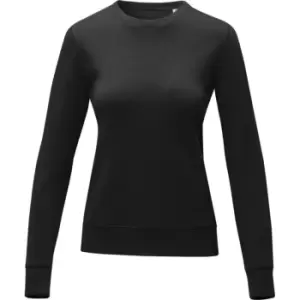 image of Elevate Womens/Ladies Zenon Pullover (L) (Solid Black)