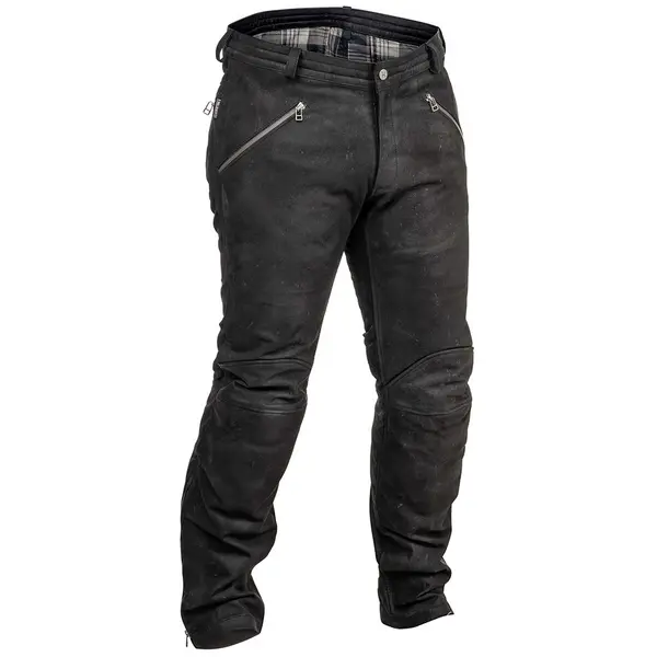 Image of Halvarssons Sandtorp Leather Pants Black 54