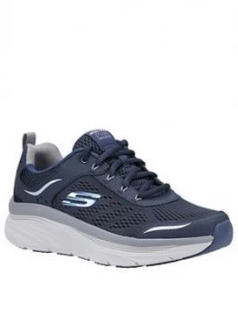Image of Skechers Dlux Walker Trainers - Navy