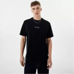 image of Jack Wills Minimal Graphic Tee - Black