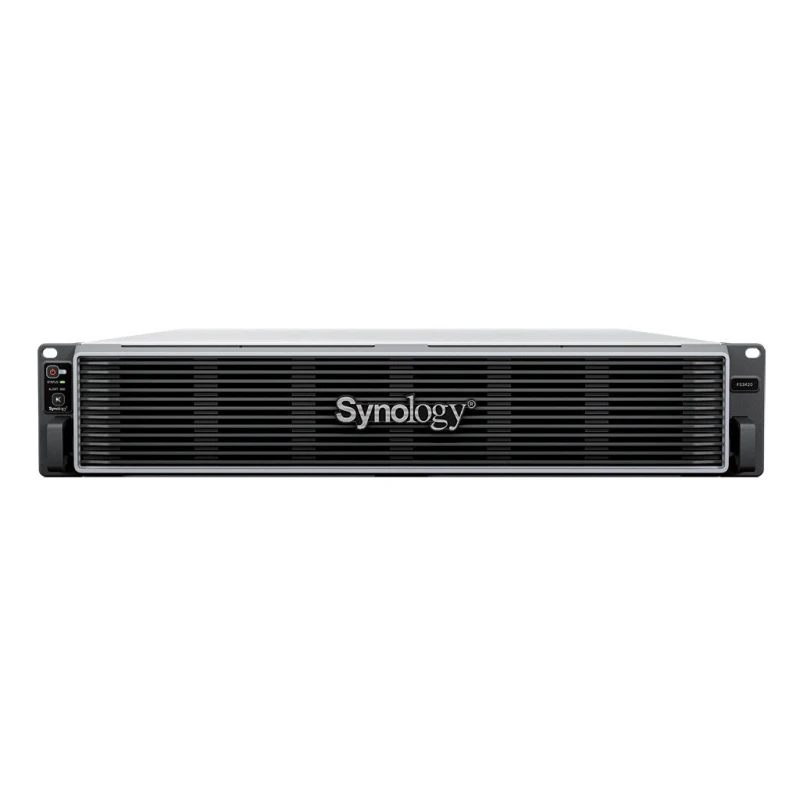 Image of Synology Synology FlashStation FS3420 NAS/storage Server Rack (2U) Intel Xeon D D-1739 32GB DDR4 0 TB DSM Black FS3420