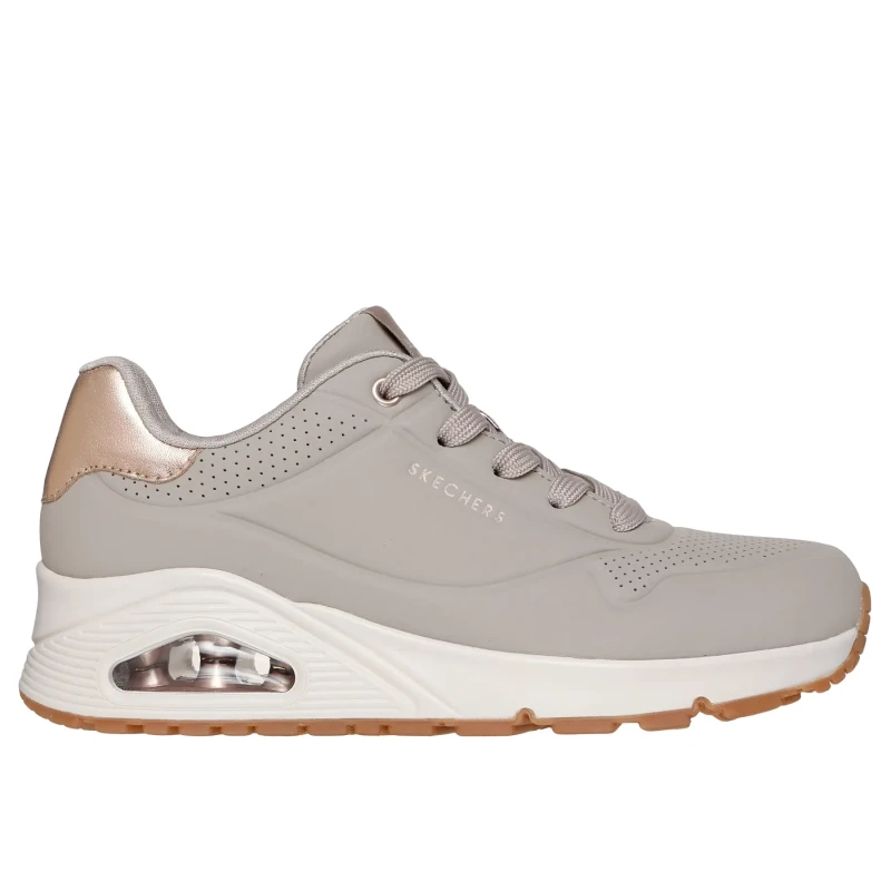Image of Womens Trainers Skechers Uno Golden Air Beige Female 36