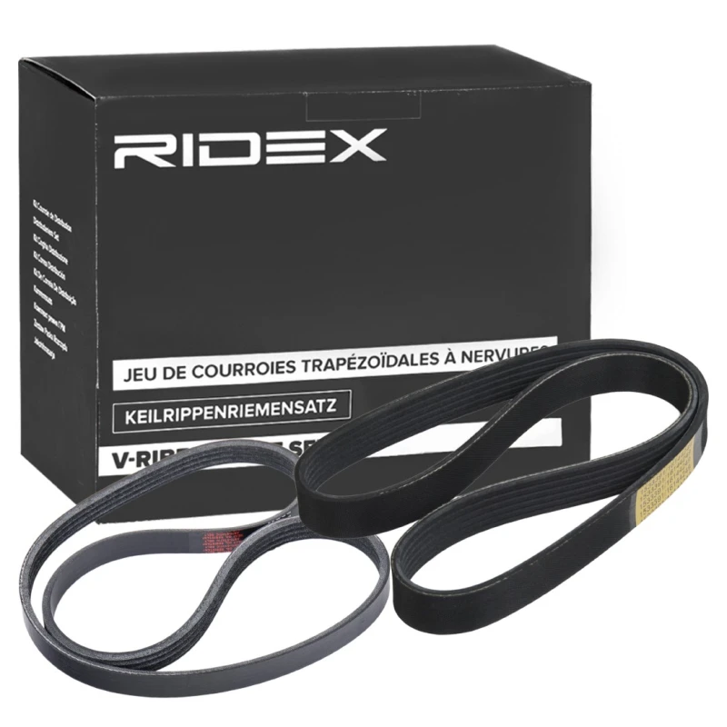Image of RIDEX 542R0572 V-ribbed belt set V-Ribbed Belt Set (542)