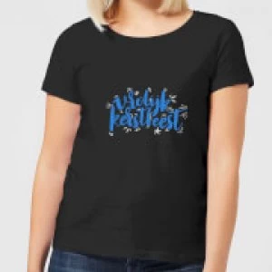 Image of Kerstfeest Womens T-Shirt - Black - 3XL - Black