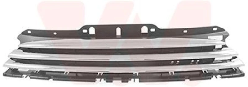Image of VAN WEZEL Radiator Grille VAN WEZEL 0506514