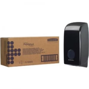 image of AQUARIUS Toilet Tissue Dispenser 7172 Plastic Black