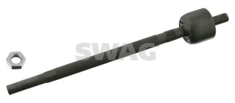 Image of SWAG 88 92 7967 Inner Tie Rod Front Axle Right, with counter nut Inner Tie Rod (51)