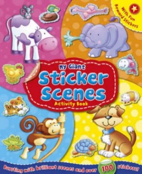 Image of My Giant Sticker Scenes Book Paperback