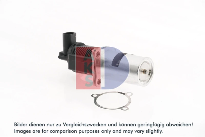 Image of AKS DASIS 155017N EGR valve Solenoid Valve, Electric, with gasket/seal EGR Valve (1145)