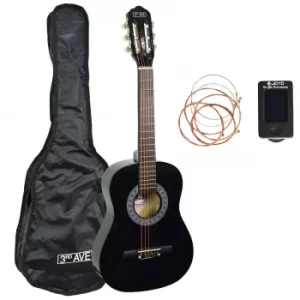 image of 3rd Avenue 1/2 Size Guitar Pack, Black