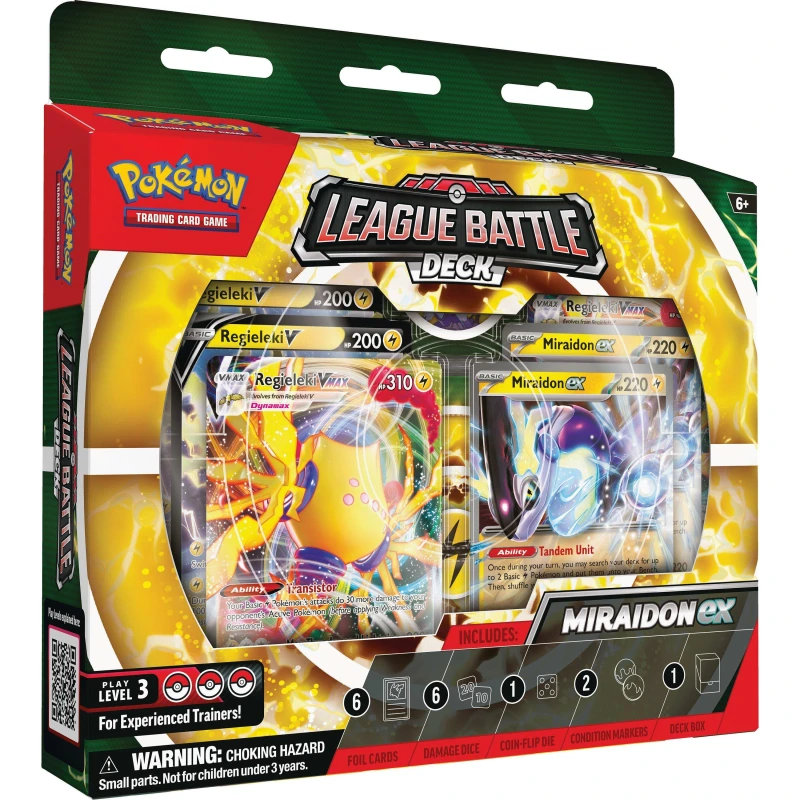 Image of Pokemon Pokemon PKM Nov League Battle Deck - White One Size Unisex