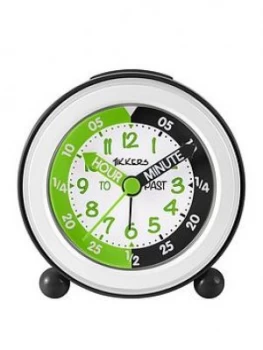 Image of Tikkers Time Teacher Alarm Clock ; Black And Green