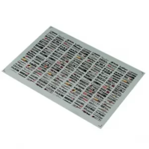 Image of Matrixline Muliple Logo Door Panel Drift Decal Sheet