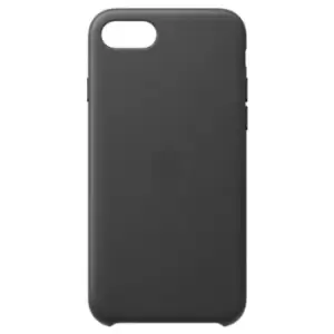 Image of Apple iPhone SE 2nd Gen Leather Case Black MXYM2ZM/A