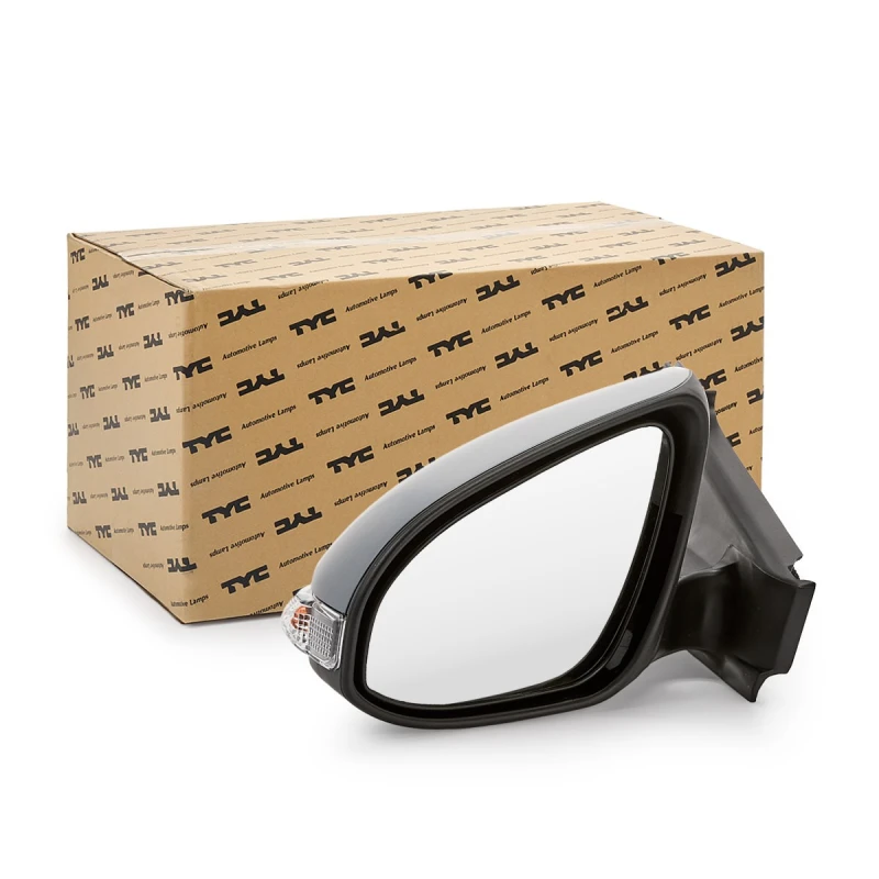 Image of TYC 336-0072 Wing mirror Left, Convex, primed Outside Mirror (50)