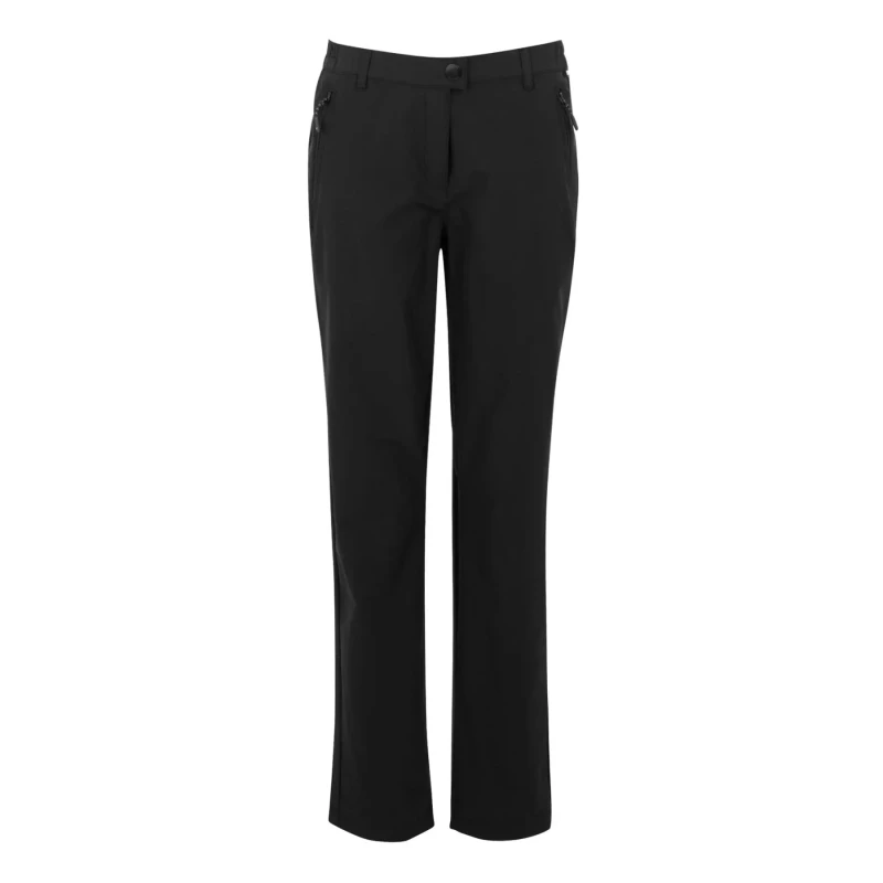 Image of Womens hiking Trousers Regatta Highton II Noir Female 36
