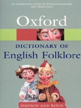 Image of A Dictionary of English Folklore by Jacqueline Simpson Paperback