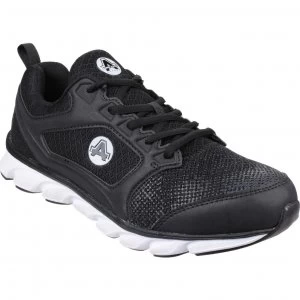 Image of Amblers Safety As707 Lightweight Non Leather Safety Trainer Black Size 10
