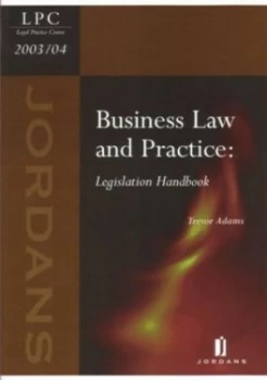 Image of Business Law and Practice by Trevor Adams and College of Law Book