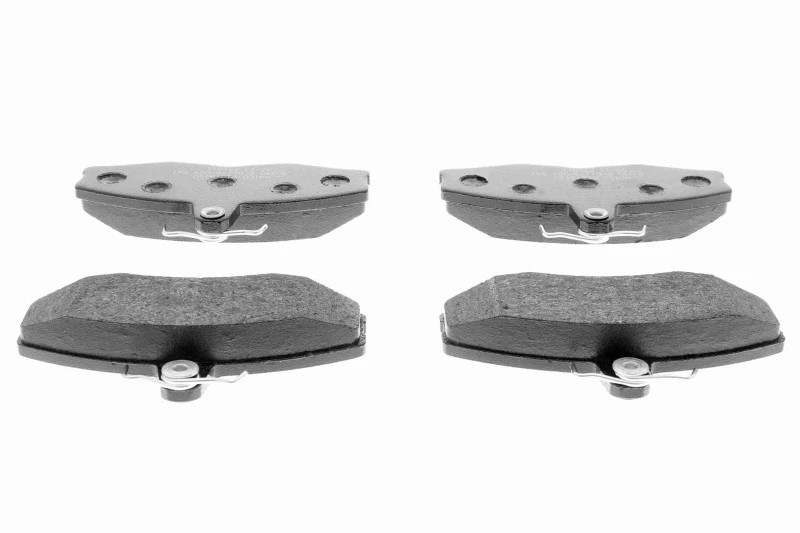 Image of VAICO V10-8120 Brake pad set Front Axle, excl. wear warning contact, Q+, original equipment manufacturer quality Brake Pad Set,disc brake (402)