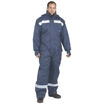 image of Portwest - CS12NARS - sz S ColdStore Coverall - Navy