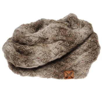 image of Extremities Ombre Donegal Neck Warmer - Brown