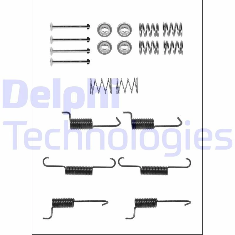 Image of DELPHI Brake shoe fitting kit DELPHI LY1317