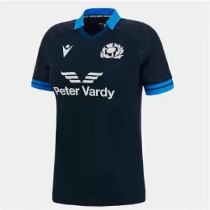 Macron Scotland Home Rugby Shirt 2022 2023 Womens - Blue