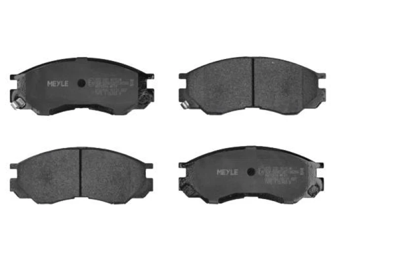 Image of MEYLE 025 232 9015/W Brake pad set Front Axle, with acoustic wear warning, Original Quality, with anti-squeak plate Brake Pad Set,disc brake (402)