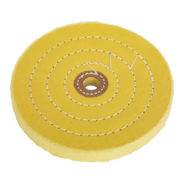 Image of Genuine SEALEY BG150BWC Buffing Wheel Ø150 x 13mm 13mm Bore Coarse