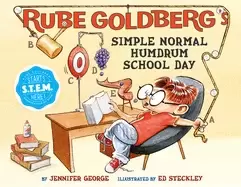 Image of rube goldbergs simple normal humdrum school day