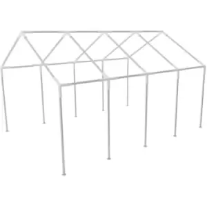 Image of Vidaxl - Steel Frame for Party Tent 8 x 4m Silver