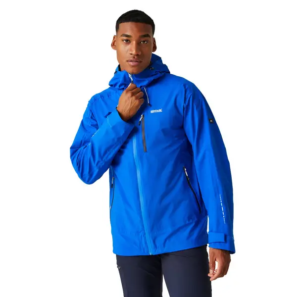 image of Regatta Mens Okara Full Zip Waterproof Breathable Jacket M - Chest 39-40' (99-101.5cm)