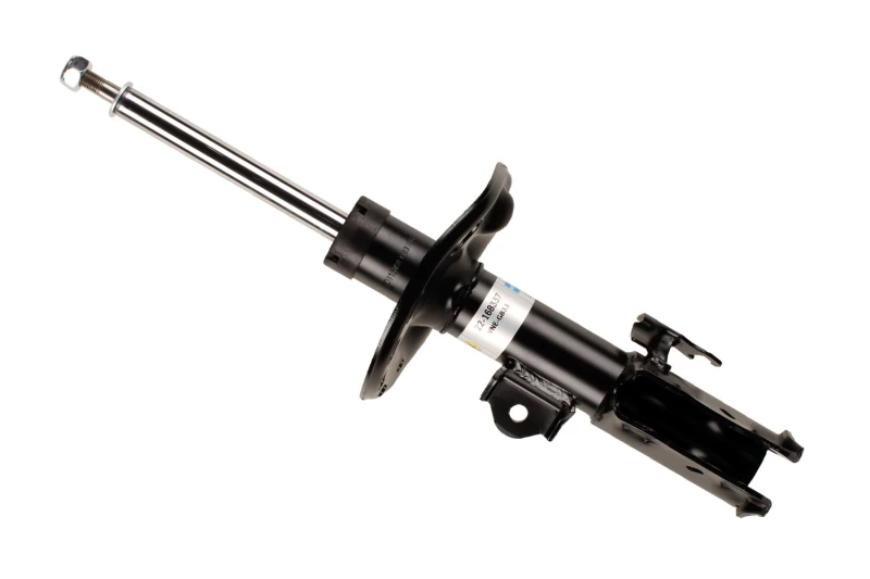 Image of BILSTEIN 22-168337 Shock absorber Front Axle Left, Gas Pressure, Twin-Tube, Suspension Strut, Bottom Clamp Shock Absorber (854)